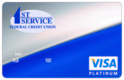 picture of 1st service fcu platinum visa card
